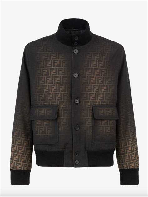 bomber smanicato fendi uomo|fendi scogliere.